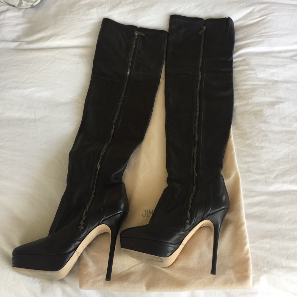 Jimmy Choo Over the Knee Boots